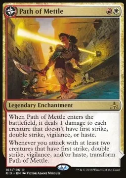 Path of Mettle // Metzali, Tower of Triumph