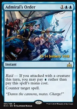 Admiral's Order