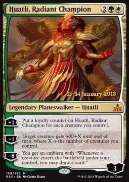 Huatli, Radiant Champion