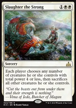 Slaughter the Strong