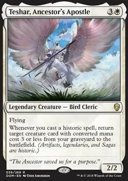 Teshar, Ancestor's Apostle