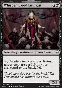 Whisper, Blood Liturgist