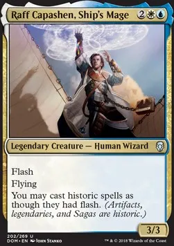 Raff Capashen, Ship's Mage