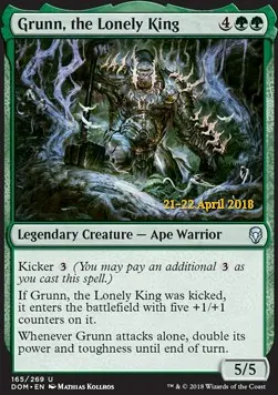 Grunn, the Lonely King