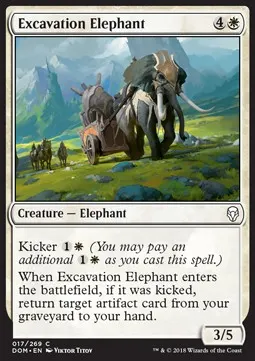 Excavation Elephant