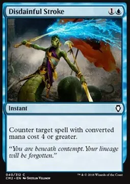 Disdainful Stroke