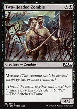 Two-Headed Zombie