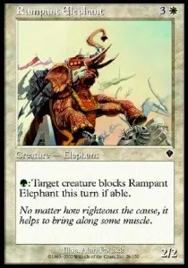 Rampant Elephant