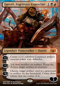Daretti, Ingenious Iconoclast