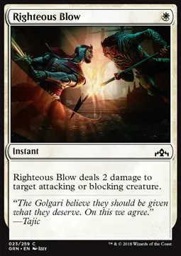 Righteous Blow
