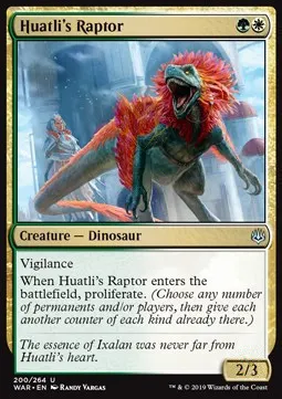 Huatli's Raptor
