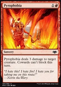 Pyrophobia