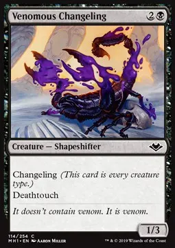 Venomous Changeling