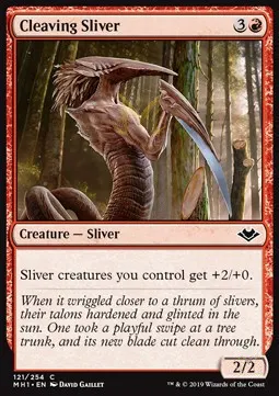 Cleaving Sliver