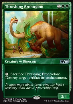 Thrashing Brontodon