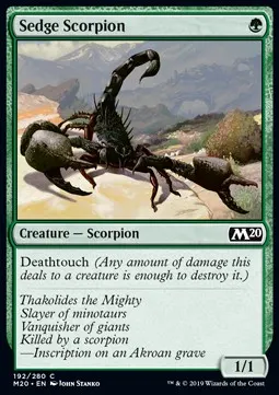 Sedge Scorpion