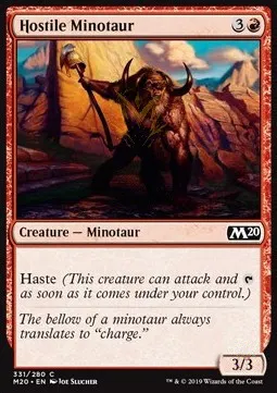Hostile Minotaur