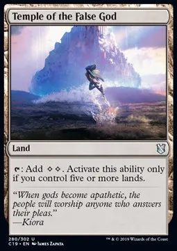 Temple of the False God