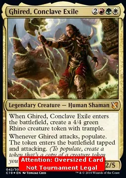 Ghired, Conclave Exile