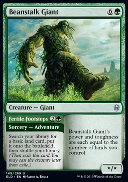 Beanstalk Giant // Fertile Footsteps