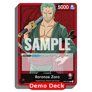 Demo Deck: Roronoa Zoro