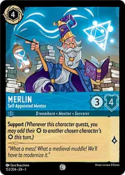 Merlin - Self-Appointed Mentor