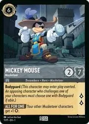 Mickey Mouse - Musketeer