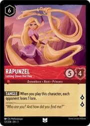 Rapunzel - Letting Down Her Hair