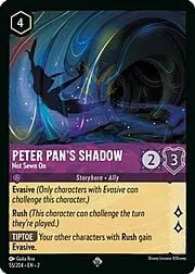Peter Pan's Shadow - Not Sewn On