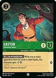 Gaston - Scheming Suitor