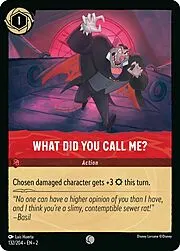 What Did You Call Me?