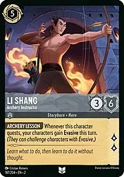 Li Shang - Archery Instructor