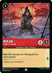 Mulan - Soldier in Training