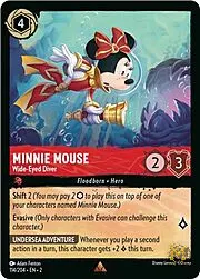 Minnie Mouse - Wide-Eyed Diver