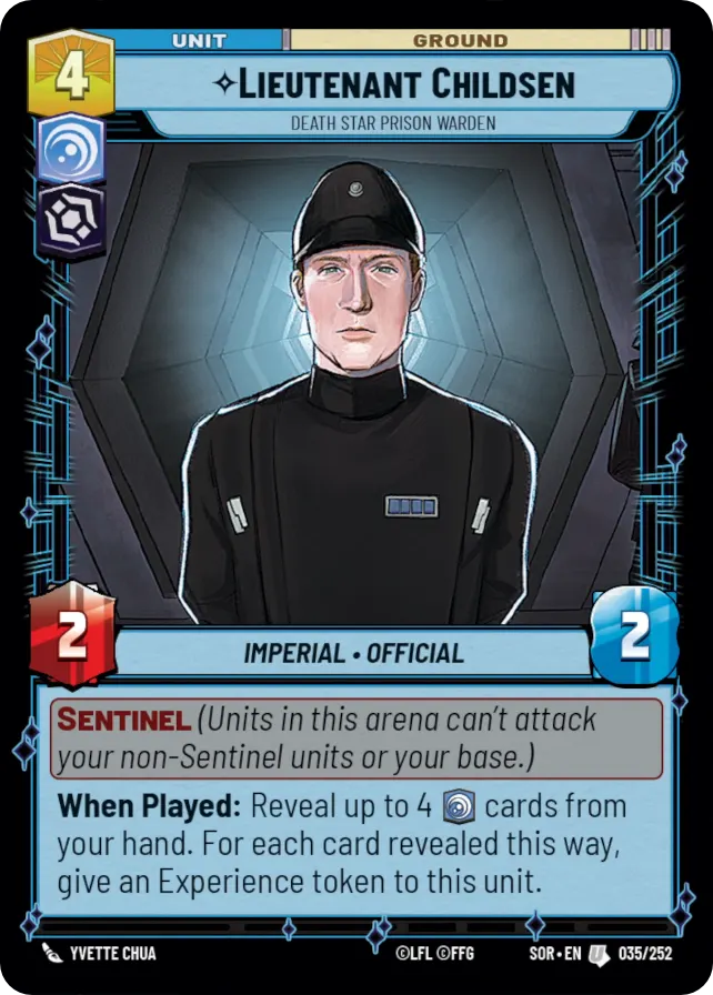 Lieutenant Childsen - Death Star Prison Warden