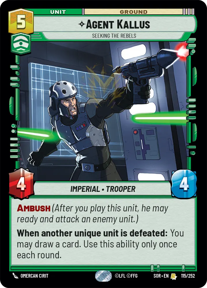 Agent Kallus - Seeking the Rebels