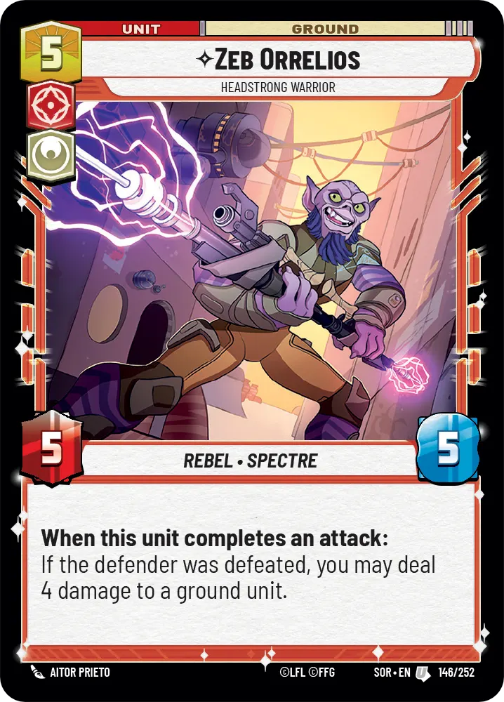 Zeb Orrelios - Headstrong Warrior