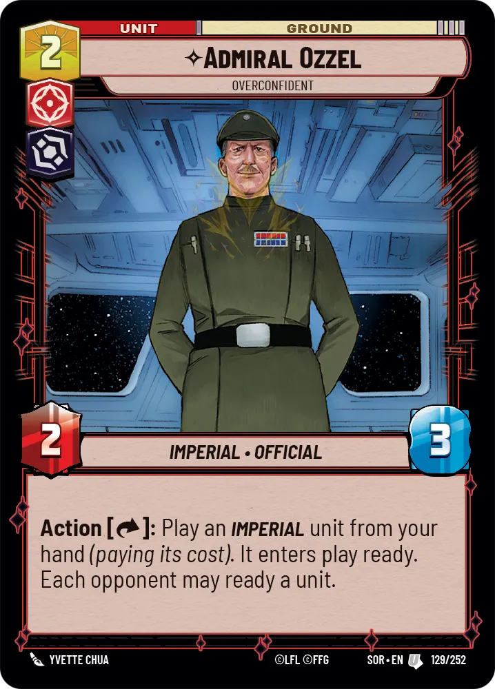 Admiral Ozzel Overconfident