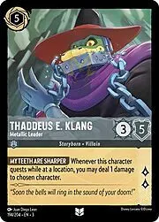 Thaddeus E. Klang - Metallic Leader