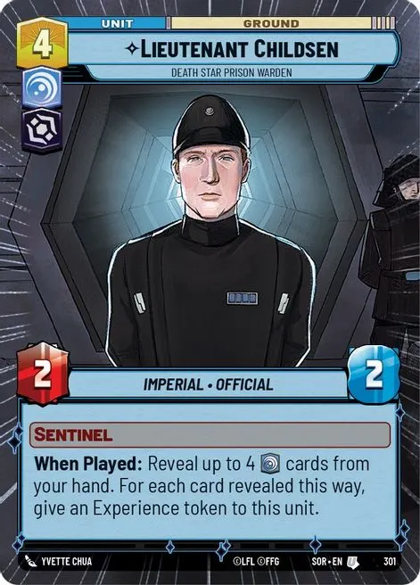 Lieutenant Childsen - Death Star Prison Warden