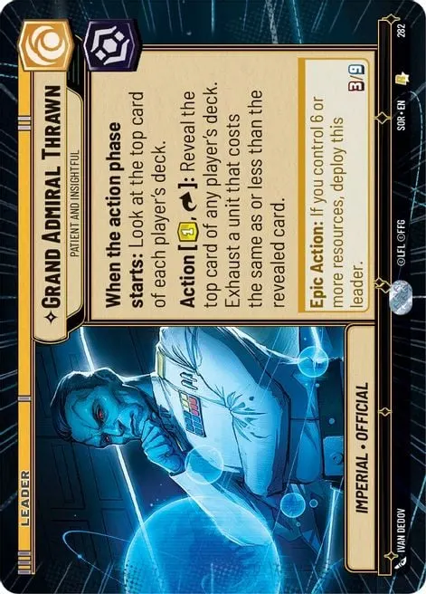 Grand Admiral Thrawn - Patient and Insightful