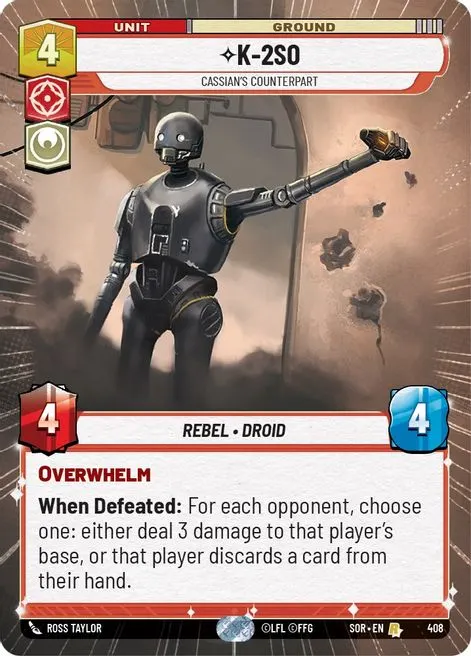 K-2SO, Cassian's Counterpart