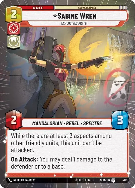 Sabine Wren, Explosives Artist