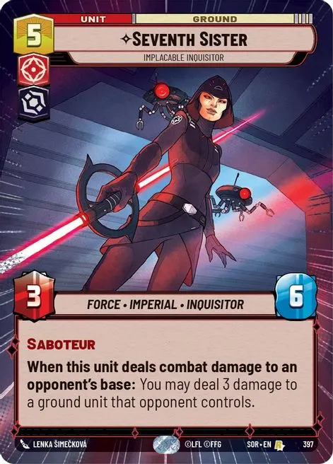 Seventh Sister, Implacable Inquisitor