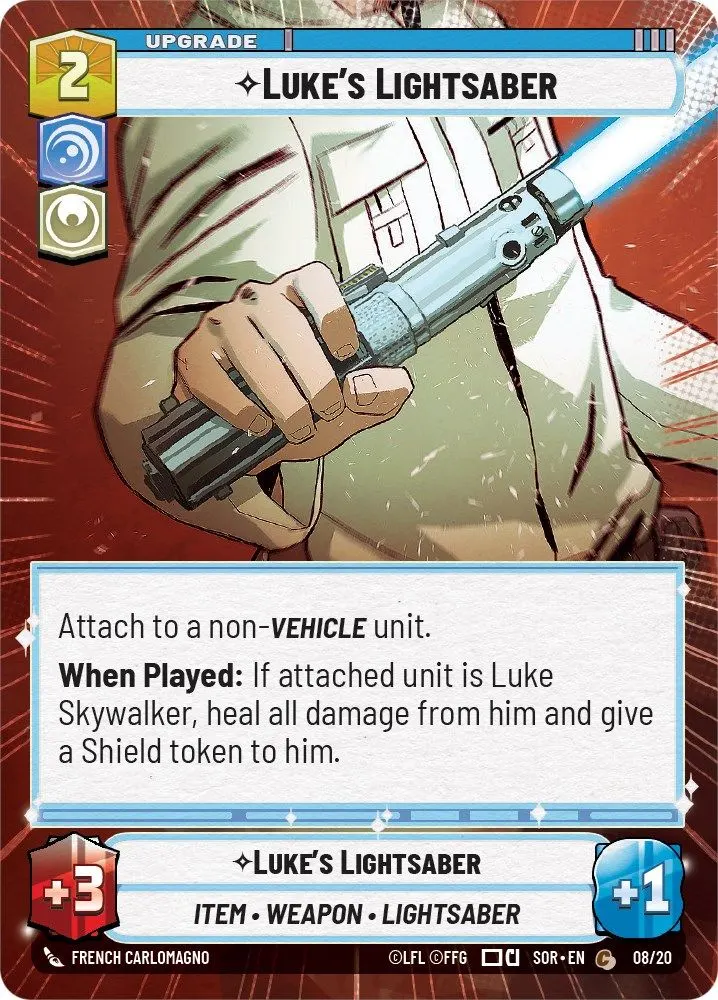 Luke's Lightsaber