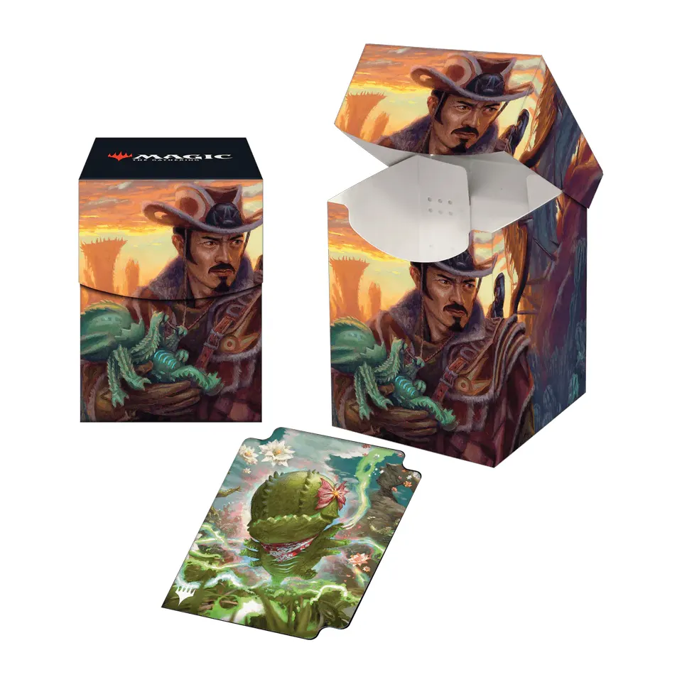 Outlaws of Thunder Junction: "Yuma, Proud Protector" Deck Box