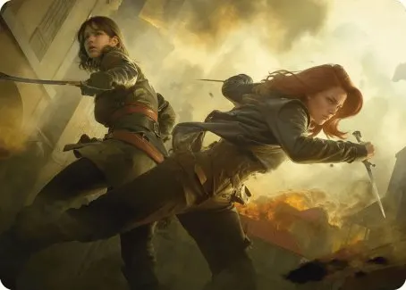 Art Series: Mary Read and Anne Bonny