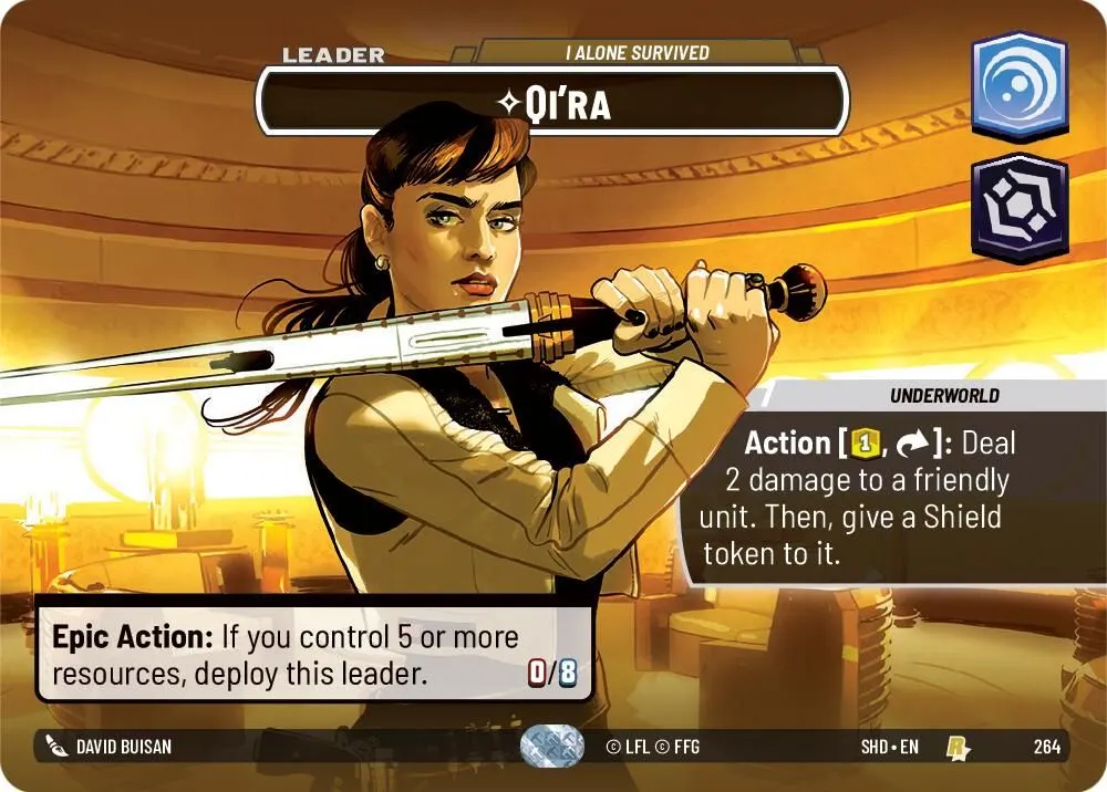 Qi'ra - I Alone Survived