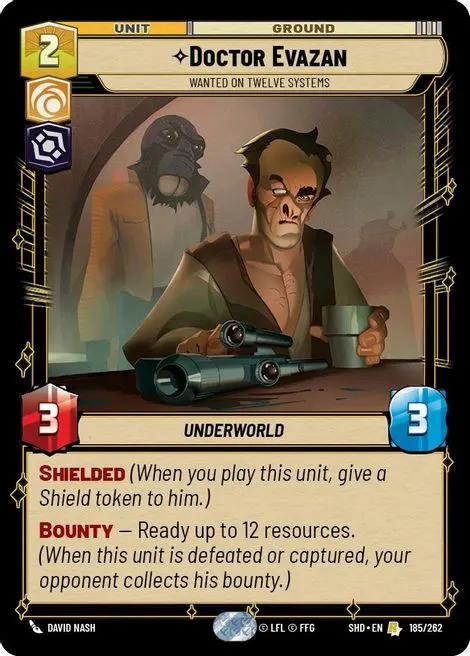 Doctor Evazan - Wanted on Twelve Systems