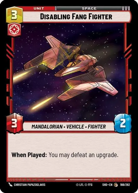 Disabling Fang Fighter